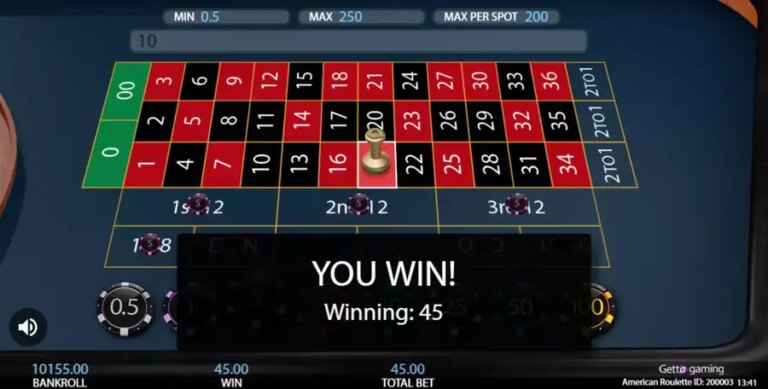 American Roulette (Getta Gaming)