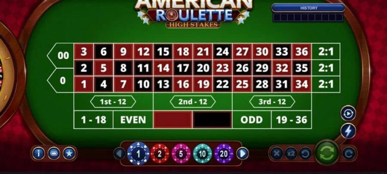 American Roulette High Stakes (Wizard Games)