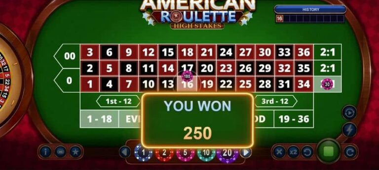 American Roulette High Stakes (Wizard Games)