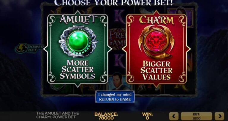 Amulet and Charm Power Bet