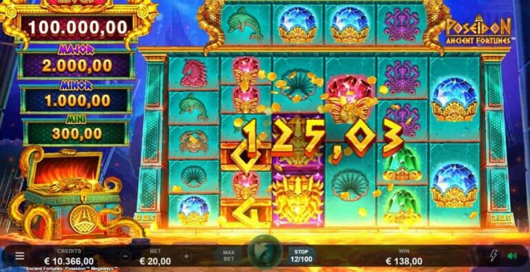 Ancient Fortunes Poseidon Megaways