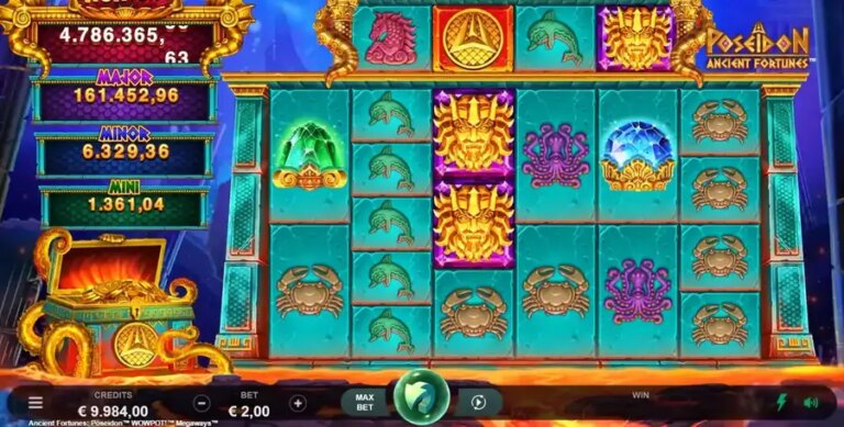Ancient Fortunes Poseidon WowPot Megaways
