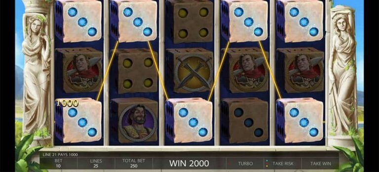 Ancient Troy Dice