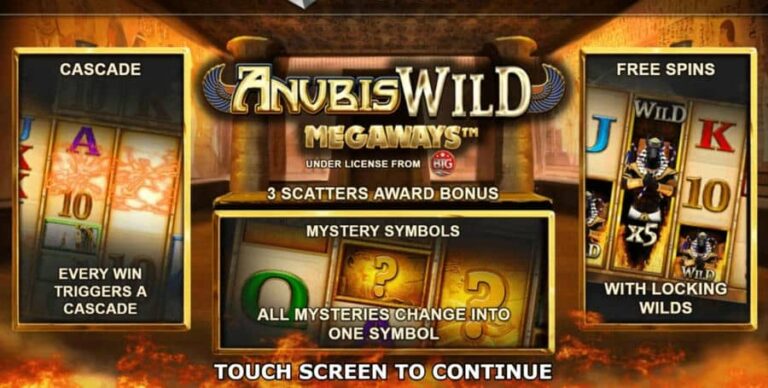Anubis Wild Megaways