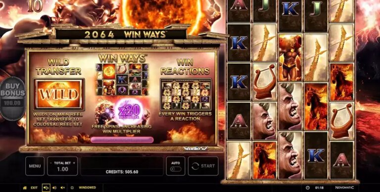 Apollo God Of The Sun 10 Win Ways
