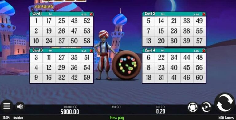 Arabian Bingo