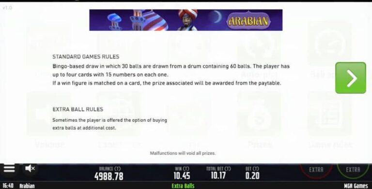 Arabian Bingo