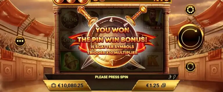 Arena Pin Win
