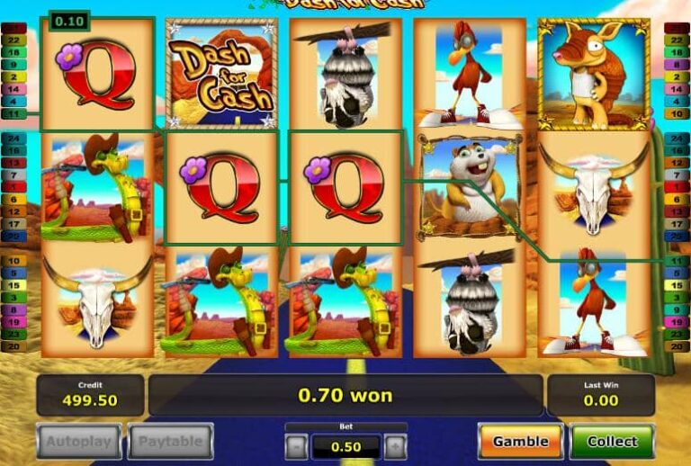 Armadillo Artie Dash for Cash
