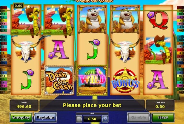 Armadillo Artie Dash for Cash