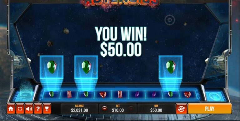 Asteroids Instant Win