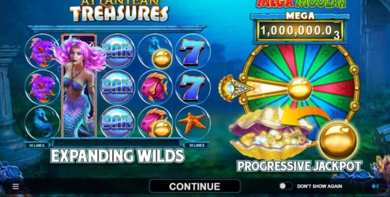 Atlantean Treasures Mega Moolah