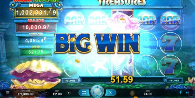 Atlantean Treasures Mega Moolah