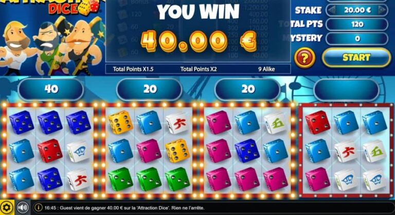 Attraction Dice