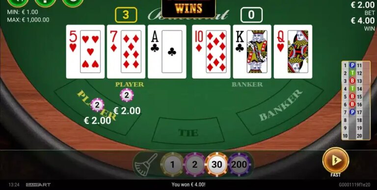 Baccarat (GameArt)