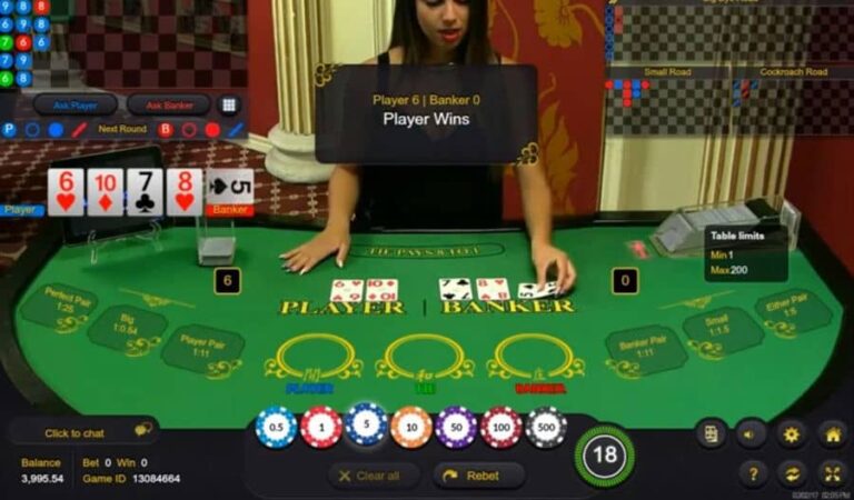 Baccarat Live Casino (Ezugi)
