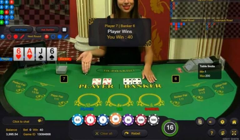 Baccarat Live Casino (Ezugi)