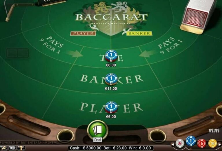 Baccarat Professional Series