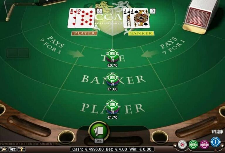 Baccarat Professional Series Low Limit