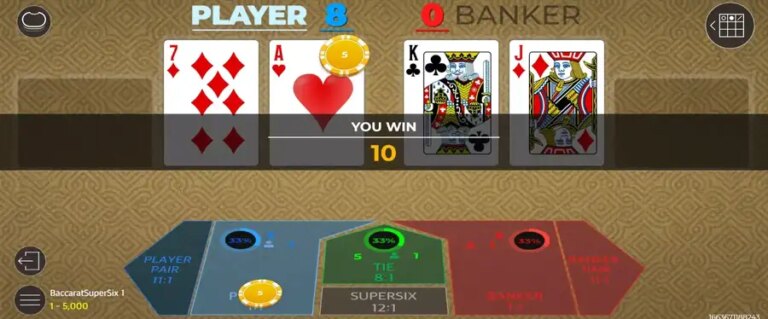 Baccarat SuperSix