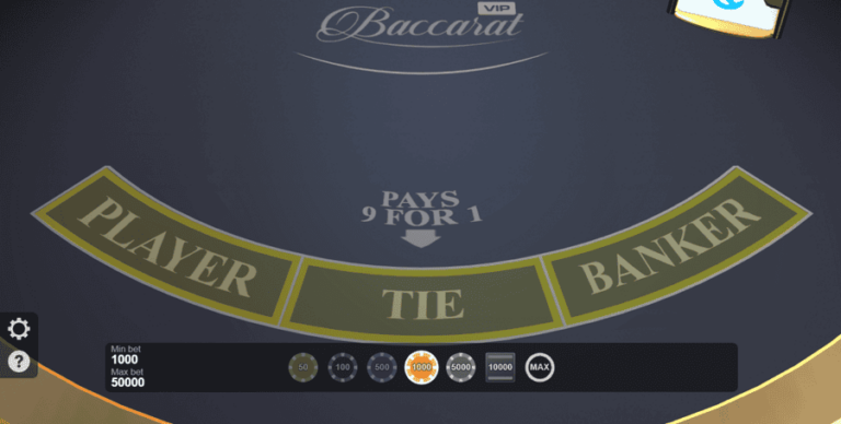Baccarat VIP (FunFair)