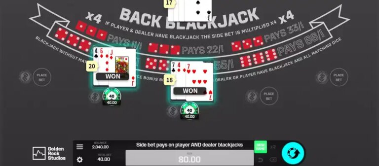 Back Blackjack (Golden Rock Studios)