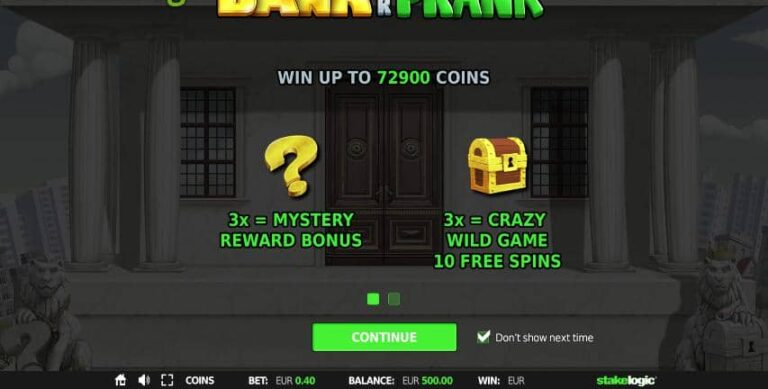 Bank or Prank