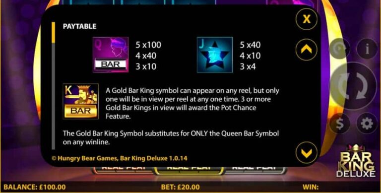 Bar King Deluxe