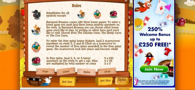 Barnyard Bonanza (Gamesys)