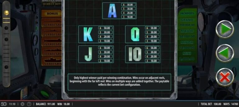 Battleship Direct Hit