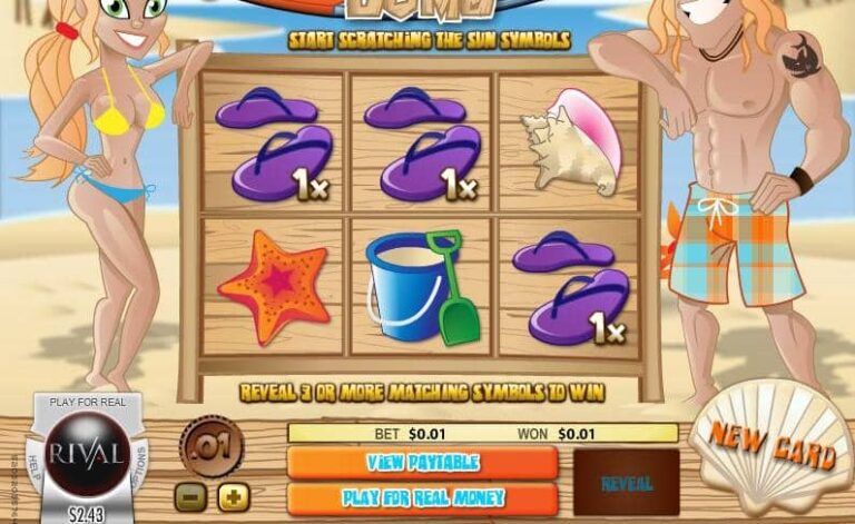 Beach Bums Scratch and Win