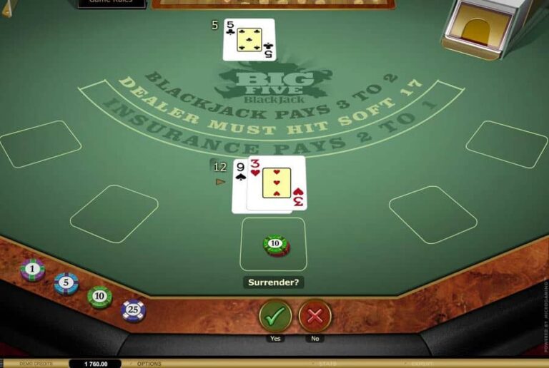 Big 5 Blackjack Gold