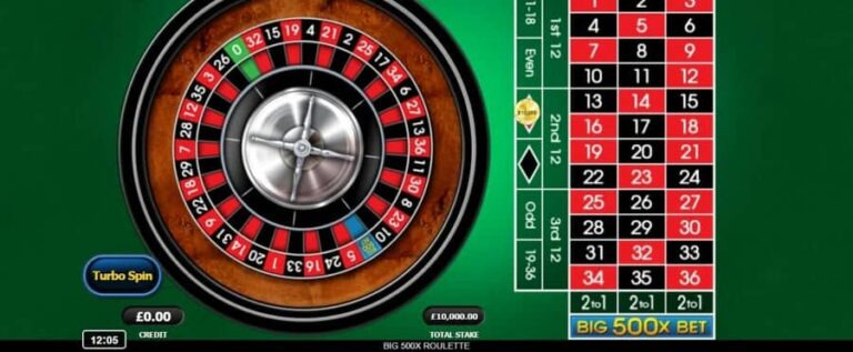 Big 500x Roulette