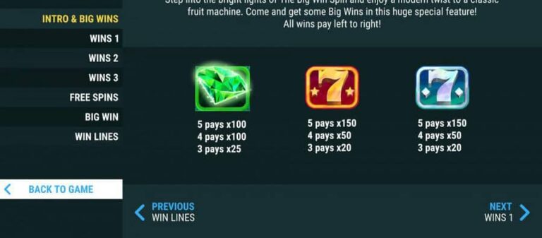 Big Win Spin