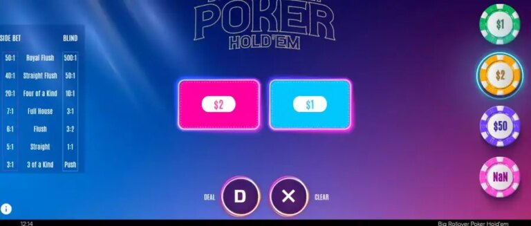 Bigrollover Poker Hold’em