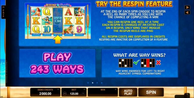 Bikini Party (Microgaming)