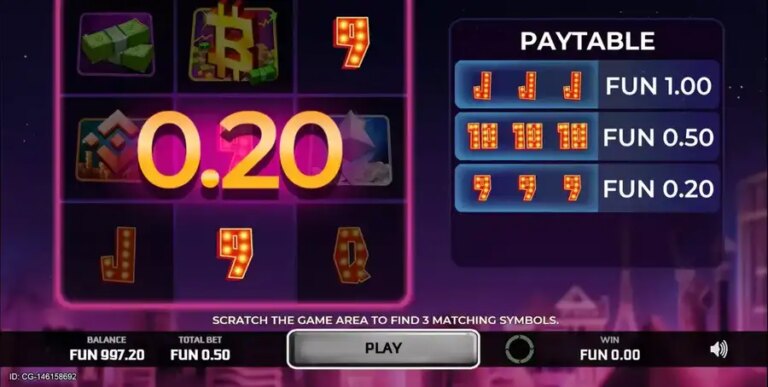 Billion Llama Scratchcard