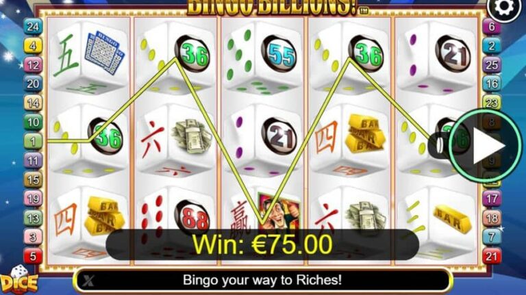 Bingo Billions Dice