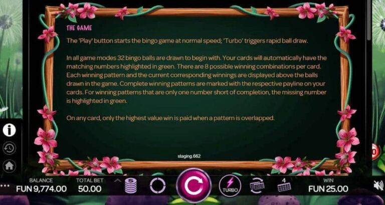 Bingo Fada da Fortuna