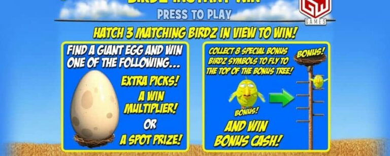 Birdz Instant Win