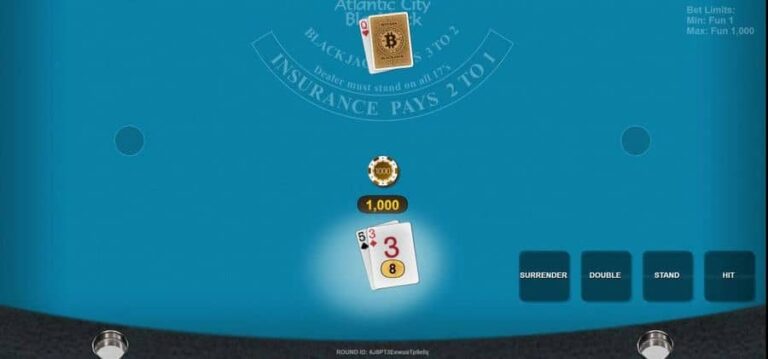 Bitcoin Atlantic City Blackjack