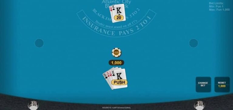 Bitcoin Atlantic City Blackjack