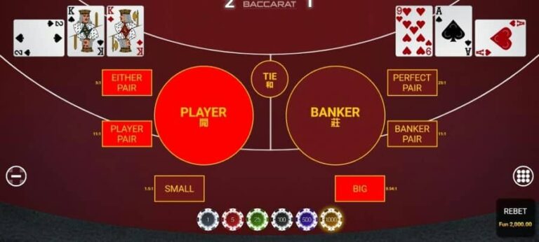 Bitcoin Baccarat no commission