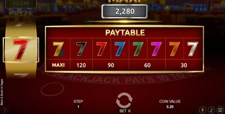 Black and Seven in Vegas