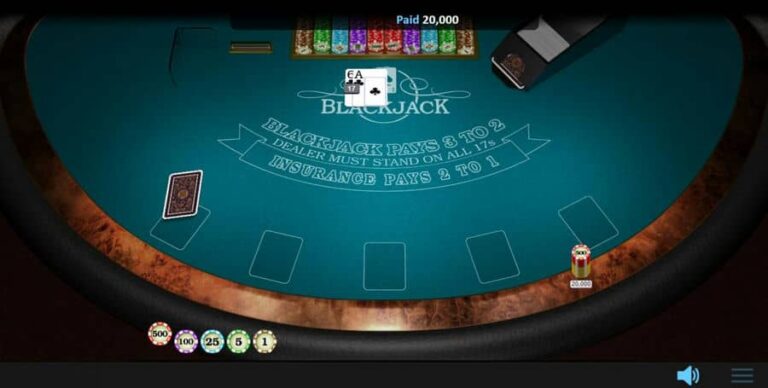 Blackjack 5 Hands