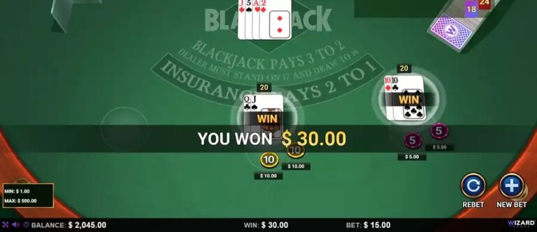 Blackjack (Wizard Games)