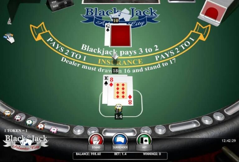 Blackjack Atlantic City (iSoftBet)