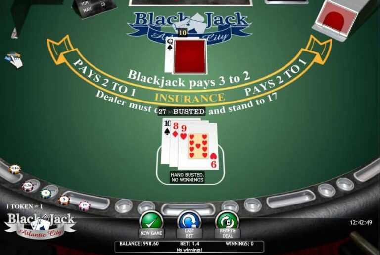 Blackjack Atlantic City (iSoftBet)
