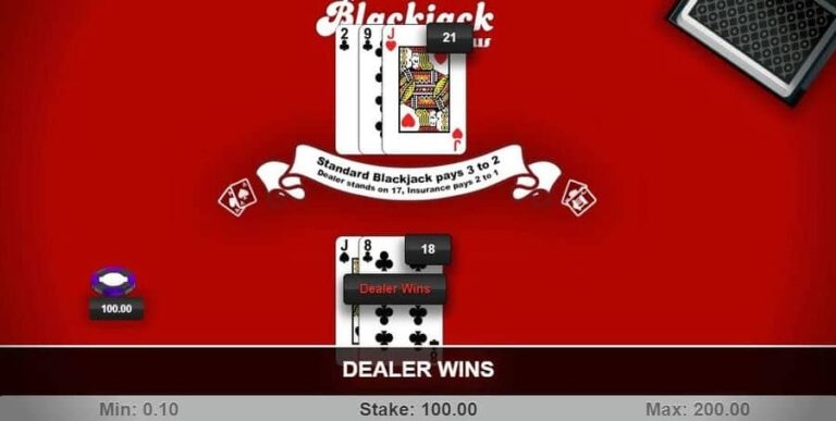 Blackjack Bonus