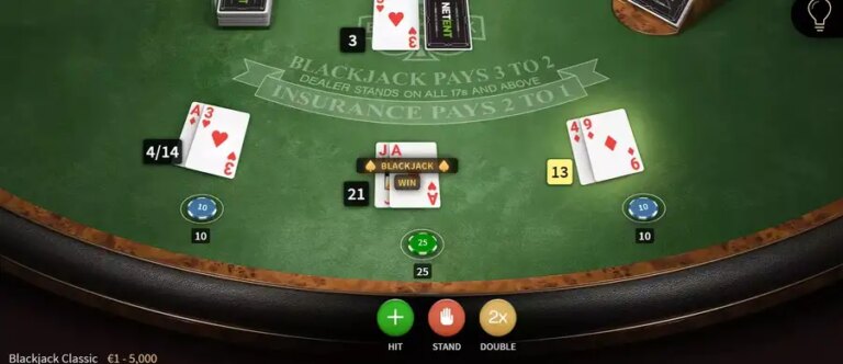 Blackjack Classic (NetEnt)